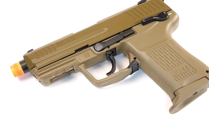 VFC HK45CT Compact Green Gas Full Blowback Pistol - Tan