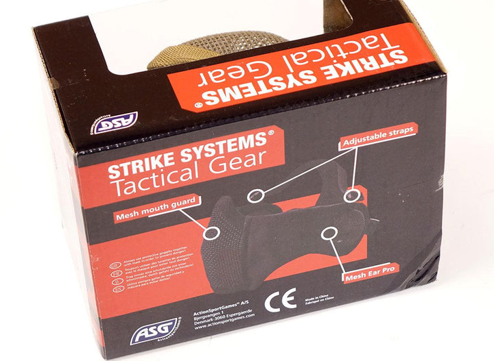 ASG Mesh Half-Face Mask Strike System