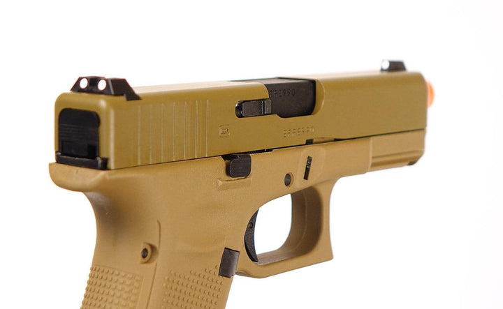 Glock 19x Gas Airsoft Pistol - Coyote Tan VFC (Gen 5 - Full Blowback)