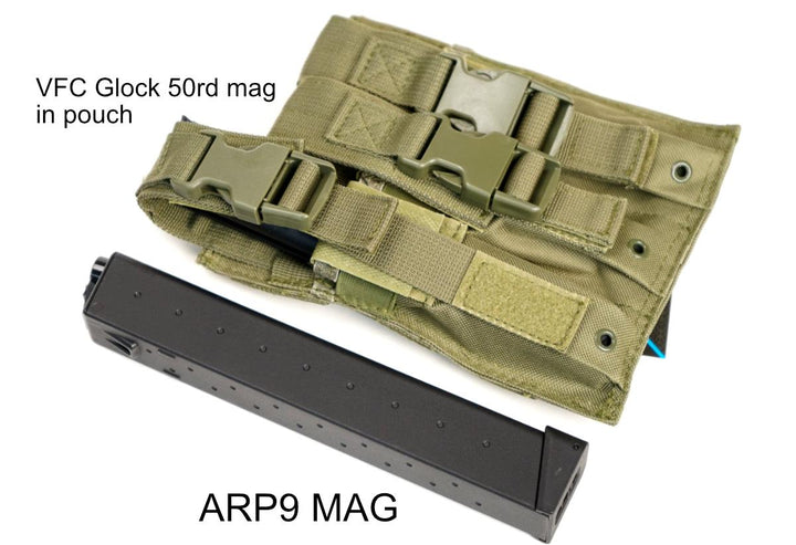 NcSTAR Triple Pistol Hicap Long Mag Pouch