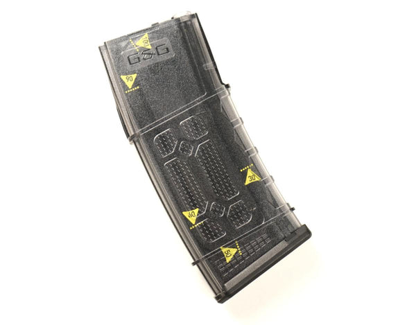 G&G M4 105-Round Midcap AEG Magazine (Tinted with Count)