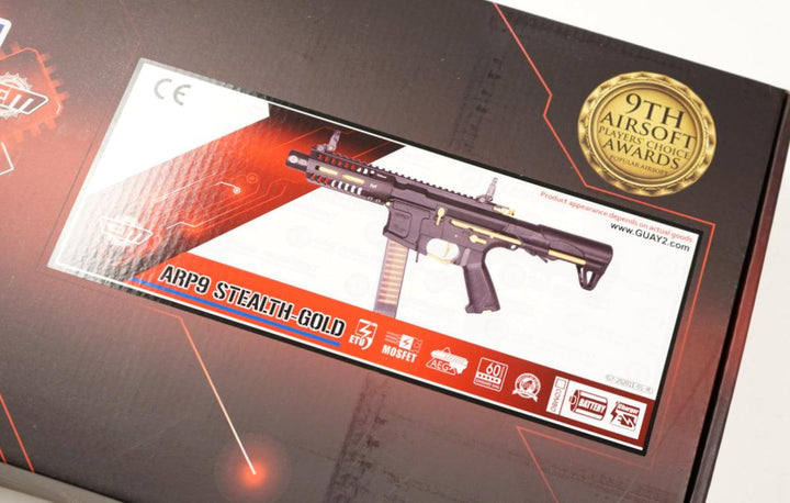 G&G CM16 ARP9 9mm CQB AEG - STEALTH GOLD