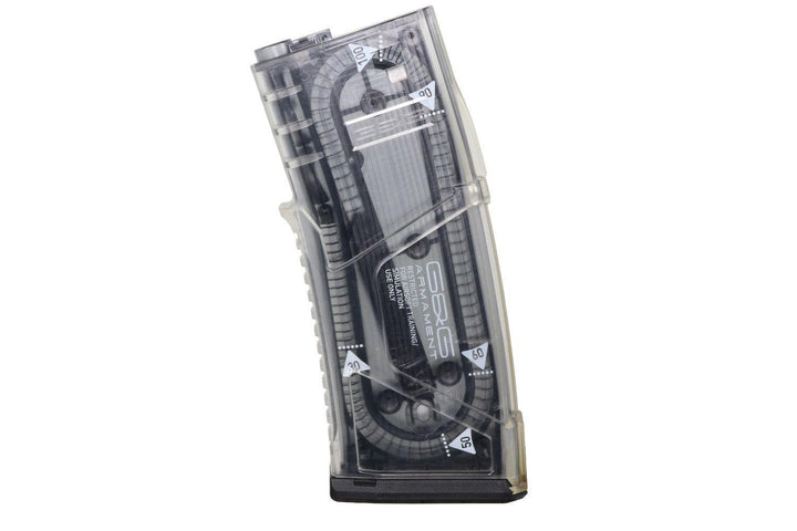 G&G M4 105-Round Midcap AEG Magazine (Tinted with Count)