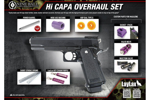 Nine Ball Hi-Capa Overhaul Set